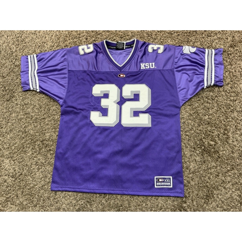 Kansas State Wildcats #32 Football Jersey Colosseum Sport Purple - Size 2XL